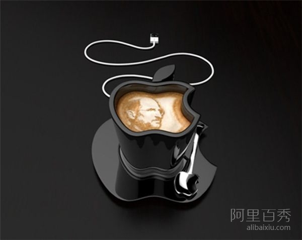神器的咖啡杯，可用Apple数据线直接加热咖啡--阿里百秀