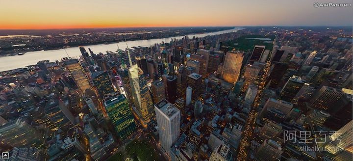 360°拍摄世界各大城市全景照片--阿里百秀
