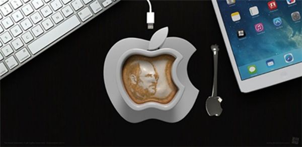 神器的咖啡杯，可用Apple数据线直接加热咖啡--阿里百秀